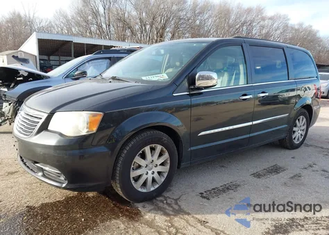 2012 Chrysler Town & Country Touring-L z USA, uszkodzony, nr VIN 2C4RC1CG9CR364201